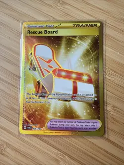 Rescue Board 225/167 Sv06: Twilight Masquerade Holo NM Pokemon TCG - Image 1