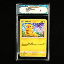 TQG 9 MINT 2019 Pokemon x Mcdonald's ENG Pikachu 6/12 - Image 2