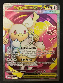 Pokemon TCG Mega Audino ex 253/217 Ultra Rare - Ascended Heroes - Pack Fresh ✅ - Image 1