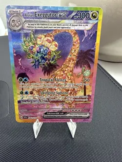 Alolan Exeggutor ex 242/191 Special Illustration Rare Pokemon Surging Sparks NM - Image 1