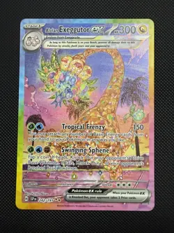 Alolan Exeggutor ex 242/191 Special Illustration Rare Pokemon Surging Sparks NM - Image 3