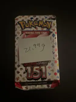 Very Heavy! 21.99 Gram Pokemon 151 Booster Pack Weighed Sealed - Image 3