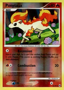 Ponyta #46/99 Arceus - Reverse Holo - Near Mint or Better - Pokemon - Image 1