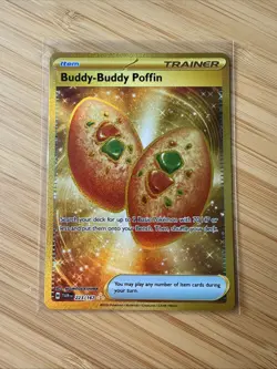 Pokemon: Buddy-Buddy Poffin - 223/167 - Hyper Rare - NM Twilight Masquerade - Image 1