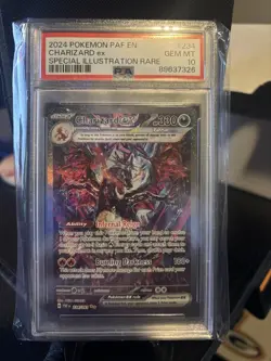 Pokemon Charizard ex 234/091 SV: Paldean Fates Rare Holo PSA 10 2024 - Image 1