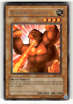 Berserk Gorilla IOC-013 Unlimited Rare Invasion of Chaos LP - Image 1