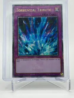 Torrential Tribute MP24-EN010 Quarter Century Secret Rare NM 1st Edition YuGiOh! - Image 1