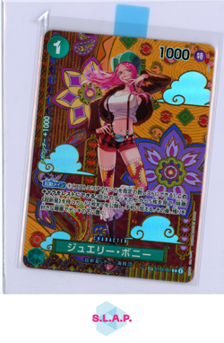 JEWELRY BONNEY ONE PIECE CARD GAME ST02-007 2024 TWO LEGENDS NON-EN HOLOFOIL JAP - Image 1