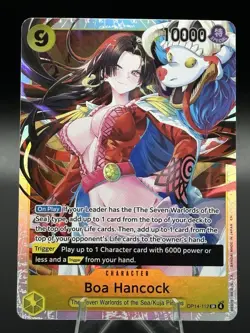 Boa Hancock - OP14-112 (SR) The Azure Sea's Seven Foil NM - Image 1