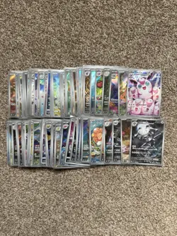 100 x POKEMON JAPANESE AR CHR CARDS - JOB LOT BUNDLE (V1) - Image 1