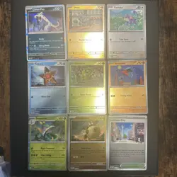 Pokemon TCG Perfect Order Bundle 9 Reverse Holo Cards Mint - Image 1