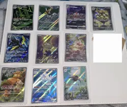 Pokemon TCG Japanese Art Rare AR Card Bundle x 10 cards - Image 1