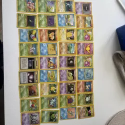 Pokemon Vintage Card Bundle Job Lot Original 1999 Mixed Cards - Image 1