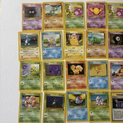 Pokemon Vintage Card Bundle Job Lot Original 1999 Mixed Cards - Image 2