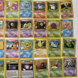 Pokemon Vintage Card Bundle Job Lot Original 1999 Mixed Cards - Image 3