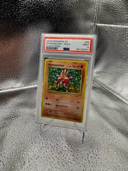 Hitmonchan-Holo Pokemon Xy Evolutions 62 NM PSA 9 - Image 1