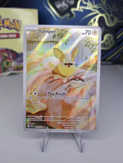 Yamper 099/094 Phantasmal Flames Pokemon Card. Pack Fresh. Free Delivery. - Image 1