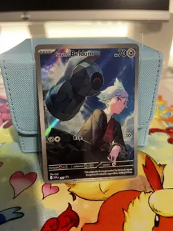 Steven's Beldum SVP 207 Battle Deck Black Star Promo Pokemon Card TCG - Image 1
