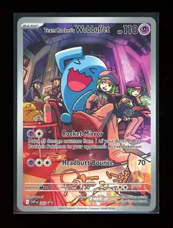 Team Rocket's Wobbuffet Promo SV: Scarlet & Violet Promo Cards 203 NM - Image 1