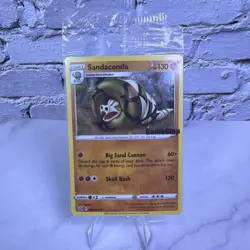 Sandaconda GameStop Stamped Holo PROMO 082/163 NEW SEALED Pokemon Card TCG - Image 1