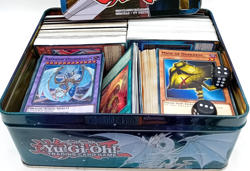 YU-GI-OH! (Yugioh) Trading Cards - Job Lot of Cars in Tin - Unsorted - Image 2