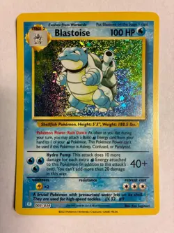 Blastoise Pokemon Trading Card Game Classic Holo 003/034 Classic Collection - Image 1