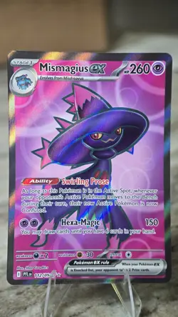 Mismagius EX 112/94 Phantasmal Flames Pokemon Card - Image 1