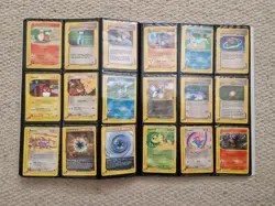 Vintage POKEMON BINDER BUNDLE Holo + NH Skyridge Aquapolis Neo + More, 360 CARDS - Image 5