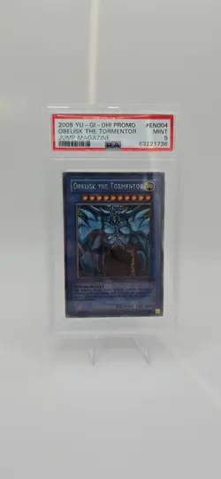 Obelisk The Tormentor Jumbo Yu-Gi-Oh Card Secret Rare Holo - Image 1