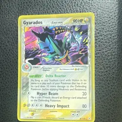 Pokemon Gyarados Delta Species Rare 8/110 90HP English 2006 Card - Image 1