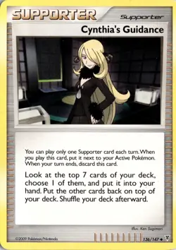 Cynthia's Guidance 136 Supreme Victors Pokemon Card TCG - Image 1