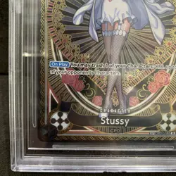 2025 One Piece Stussy Special Card Alternate Art #OP07-085 Bgs 9,5 GEM MINT Eng - Image 4