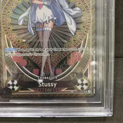 2025 One Piece Stussy Special Card Alternate Art #OP07-085 Bgs 9,5 GEM MINT Eng - Image 5