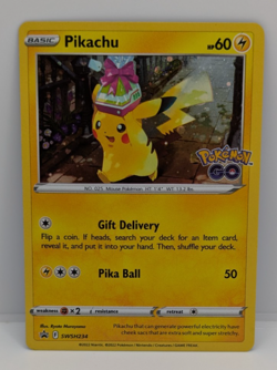 Pikachu SWSH234 SWSH: Sword & Shield Promo Cards Holo LP Pokemon - Image 1