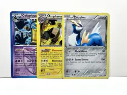 Pokemon TCG Black & White Era 3 Card Holo Lot - MP to HP Condtion - See Pictures - Image 1