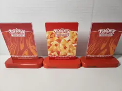 Pokemon UltraPro Magnetic One Touch Card Holder Case & Stand NEW Red - Image 3