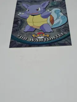 Wartortle (Topps Chrome Series 1) Holo Pokemon Card - Image 3