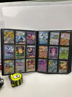 264 Pokemon Cards & Pokemon Ultra Pro Elite Series Binder English & Japanese - Image 5