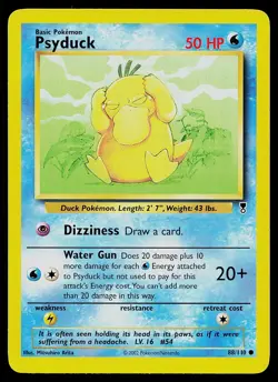 Pokemon Card Legendary Collection Psyduck 88/110 Common - Image 1