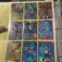 Dragon Ball Z Card Lot Goku Vegeta - Image 2