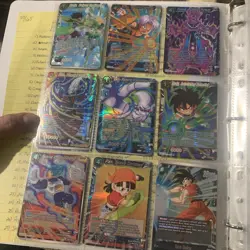 Dragon Ball Z Card Lot Goku Vegeta - Image 4
