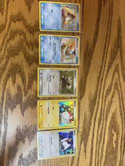 Pokemon Reverse Holo Lot Stamped Emerald, Unseen Forces LP-MPLot 11 Total Cards - Image 5