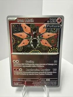 Pokemon TCG Iron Moth Reverse Holo Card 009/064 Shrouded Fable - Image 1