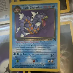 Pokemon Dark Gyarados 25/82 Team Rocket Rare 70 HP Card 2000 - Image 1