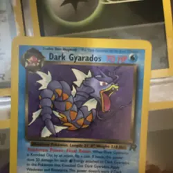 Pokemon Dark Gyarados 25/82 Team Rocket Rare 70 HP Card 2000 - Image 3