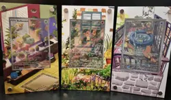 Bulbasaur 143 Squirtle 148 Charmander Promo; NM Cards AND Extended Art Displays! - Image 1