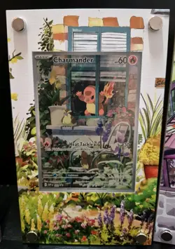 Bulbasaur 143 Squirtle 148 Charmander Promo; NM Cards AND Extended Art Displays! - Image 3