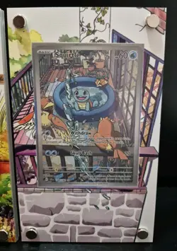 Bulbasaur 143 Squirtle 148 Charmander Promo; NM Cards AND Extended Art Displays! - Image 4