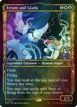 MTG Errant and Giada Showcase Full Art Foil ** March of the Machine ** English - Image 1