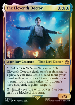 MTG The Eleventh Doctor Foil ** Doctor Who ** English - Image 1